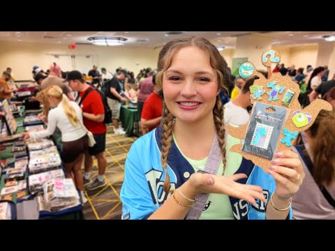 Видео: Акция по торговле значками Disney: охота за значками Monsters Inc и большая коллекционная покупка!