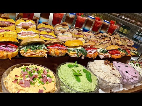 Видео: 1800 продано за один день! Оригинальный бублик в нью-йоркском стиле - корейская уличная еда