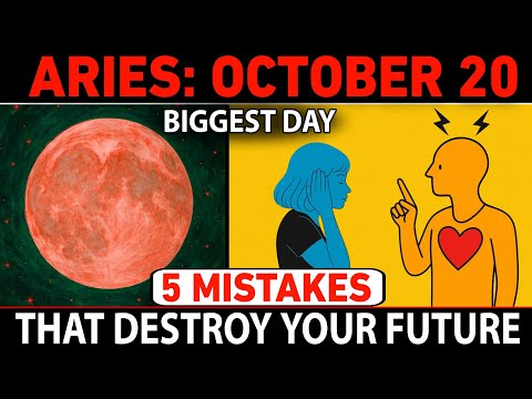 Видео: Овен ♈ 20 октября 2025 г. Начинается ваш НОВЫЙ путь! 5 смертельных ошибок, которые могут разрушит...