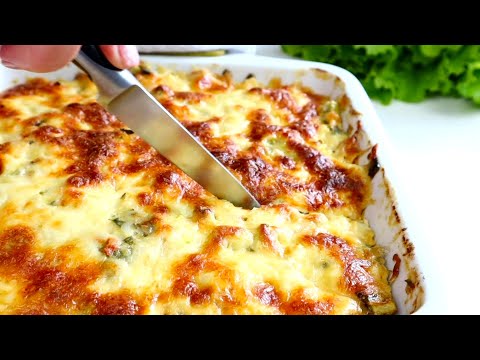 Видео: Все смешали и готово! Летом часто готовлю! Вкусная Запеканка из Кабачков