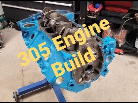 Видео: 305 Двигатель Сборка №1