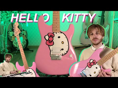 Видео: МОЯ ГИТАРА HELLO KITTY