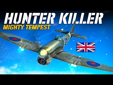 Видео: Даже Ме-262, могучий Hawker Tempest, которого боятся | Один из лучших самолётов Второй мировой во...