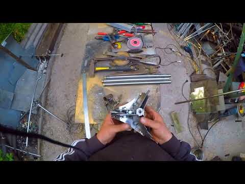 Видео: самодельный род под делаем вместе из нержавейки на три удилища часть 1