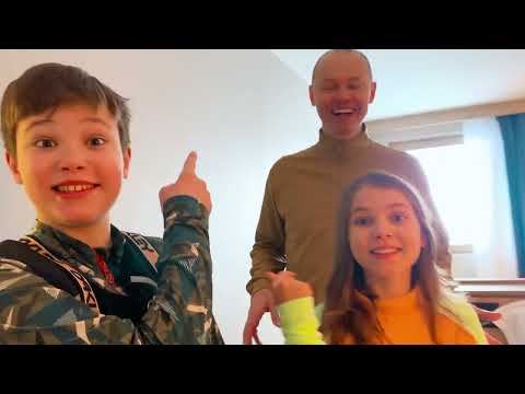 Видео: Влог французские лыжи с Дианой и Ромой