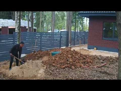 Видео: Септик в Можайске Установка септика под ключ