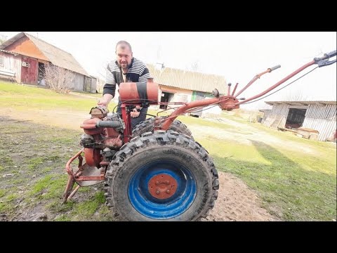 Видео: Мини обзор мотоблока МТЗ 05 с карбюратором К62 Д.