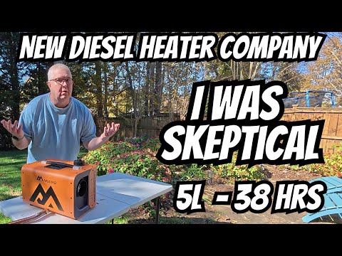 Видео: Дизельный обогреватель Mudiro мощностью 8 кВт. Хороший ли он?