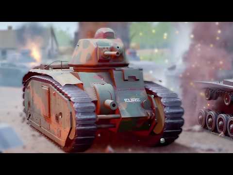 Видео: Char B1, Уничтоживший Танковую Роту