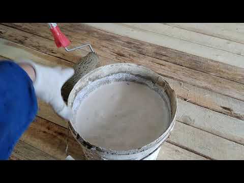 Видео: обработка древесины, дедовский метод!