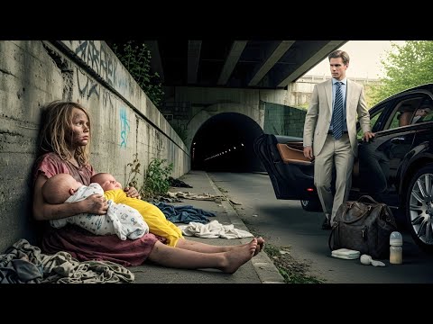 Видео: Миллионер нашёл под мостом спящую девочку с двумя детьми Подойдя ближе, он воскликнул