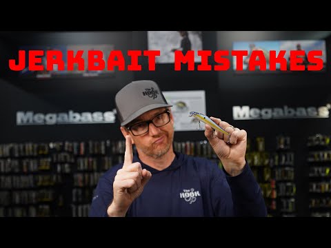 Видео: Самые большие ошибки, которые мы видим у рыбаков при использовании джеркбейта!