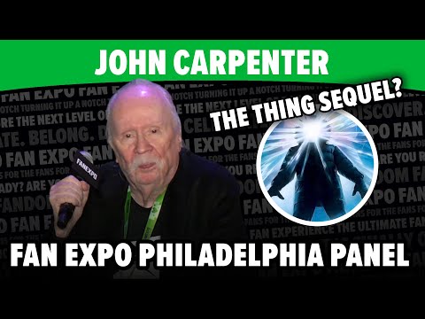 Видео: Основные моменты выступления Джона Карпентера | FAN EXPO Philadelphia 2025