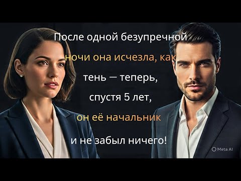 Видео: После одной безупречной ночи она исчезла, как тень — теперь, спустя 5 лет, он её начальник и не з.. 