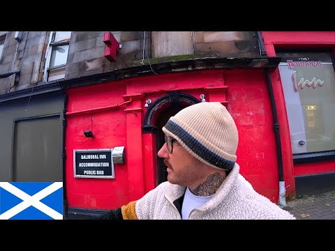 Видео: пьяный через ШОТЛАНДИЮ.