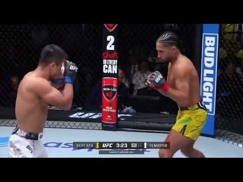 Видео: Рамазан Темиров vs Сиджей Вергара супер жанг супер накауд🇺🇿🇺🇿🇺🇿🇺🇿 @UFCBR
