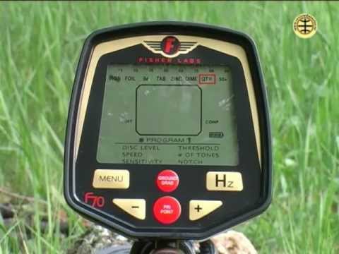 Видео: Fisher F-70 video review, видеообзор металлоискателя..