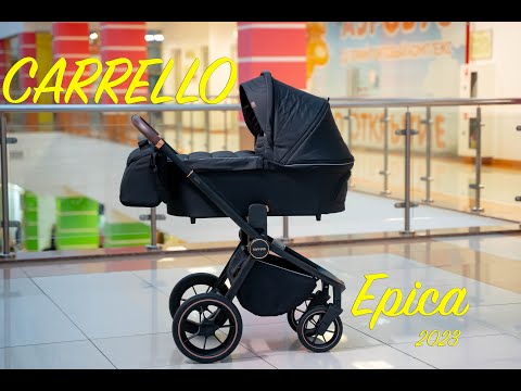 Видео: Обзор детской коляски Carrello Epica 2023 @koliaskid.ru, @kolyaska.777 ТЦ Аэробус Москва