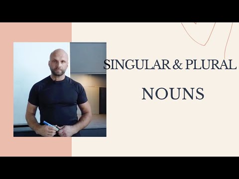 Видео: Существительные  единственного и множественного числа.