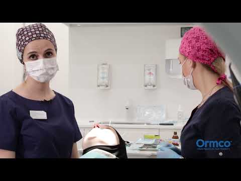 Видео: Фиксация брекет-системы Damon Q + Damon Q2 - врач-ортодонт Нино Сигуа