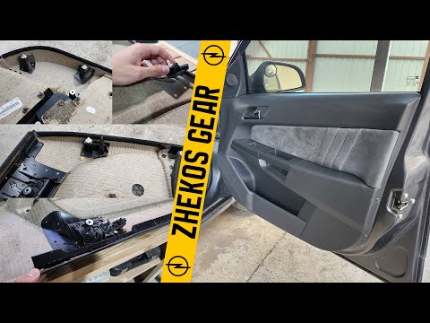 Видео: Ремонт дверних карт в Opel Astra H