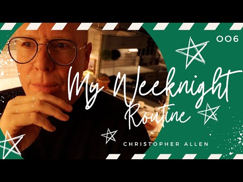 Видео: Мой распорядок дня в будний вечер