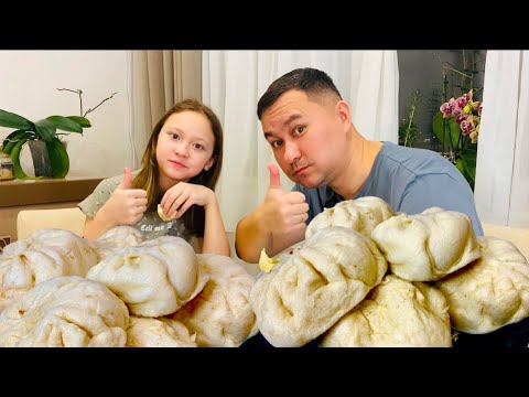 Видео: БАОЦЗЫ – Паровые Булочки с Начинкой по-Китайски, Рецепт Баоцзы с Мясом и Овощами На Пару