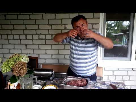 Видео: Купаты из телятины, простой рецепт