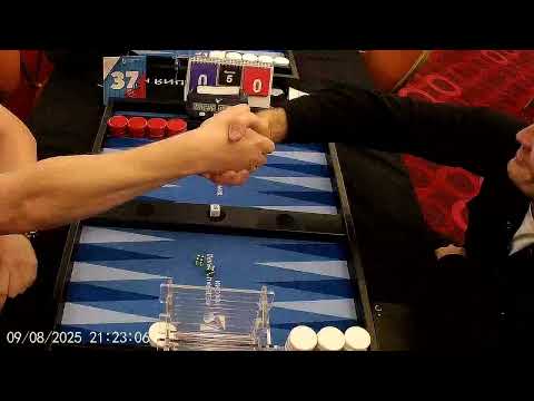 Видео: В.Фесенко - Р.Ибрагимов. Длинные нарды Кубок Москвы блиц