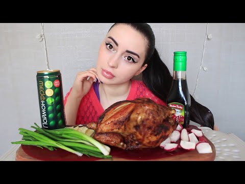 Видео: Очень неприятная история / Курица гриль 🍗 / Мукбанк asmr / Ayka Emilly