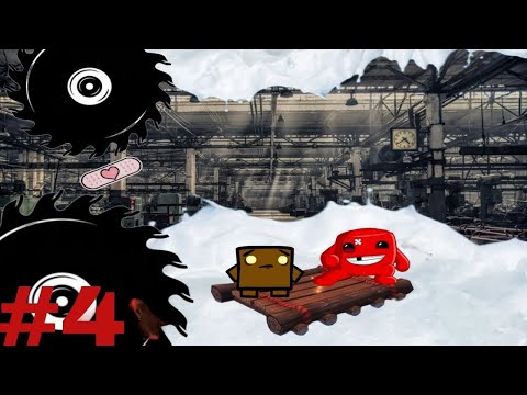 Видео: Super Meat Boy - Работа над ошибками... и микрофон) - #4