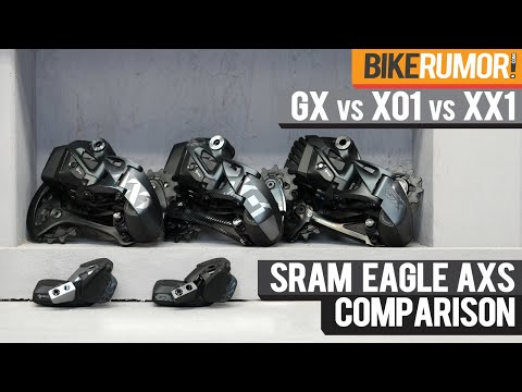 Видео: Сравнение SRAM Eagle AXS — GX, XO1 и XX1 по беспроводной связи!