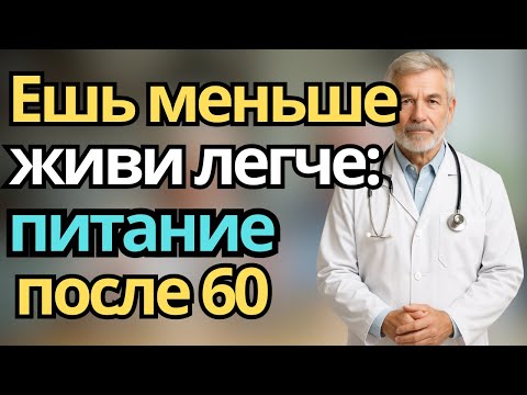 Видео: Пожилые: Как есть меньше, но чувствовать себя лучше, умное питание после 60