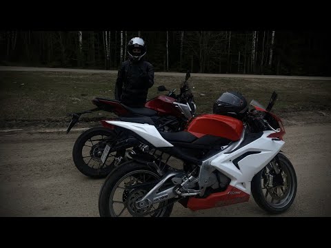 Видео: БЕШЕНАЯ APRILIA RS 125 И ПЕРВОЕ...