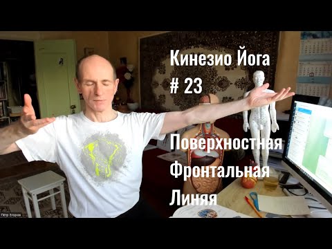 Видео: Кинезио йога с Петром Егоровым - 23 занятие 26.06.2024 - Поверхностная фронтальная линия + асаны