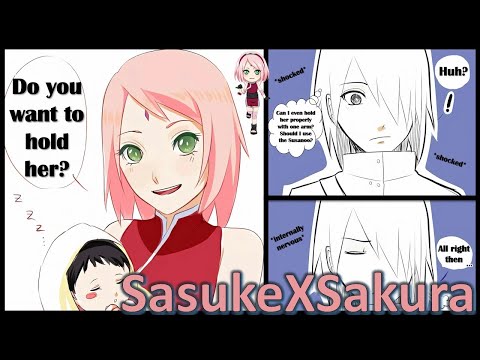 Видео: Наша малышка Сарада - Сакура и Саске [SasuSaku] Додзинси [с русскими субтитрами] [HD]