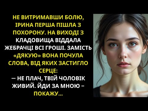 Видео: На кладовищі вдову зупинила жебрачка, але те, що вона сказала про чоловіка...