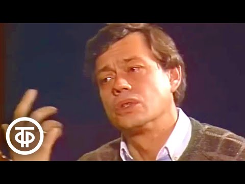 Видео: Караченцов о деградации актерской профессии (1987)