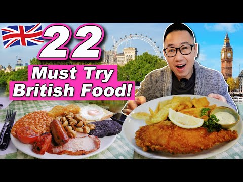 Видео: 22 традиционных британских блюда, которые вы должны попробовать! 🇬🇧