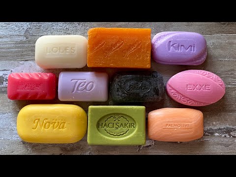 Видео: ASMR Soap cutting | Soap Carving|Резка мыла  | ASMR