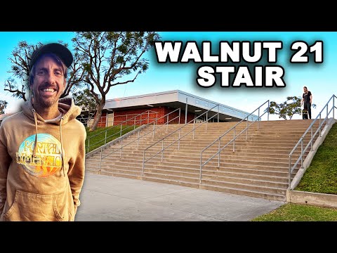 Видео: Катаемся по лестнице Walnut 21 в 2023 году!? При участии Jaws — Spot History, эпизод 13