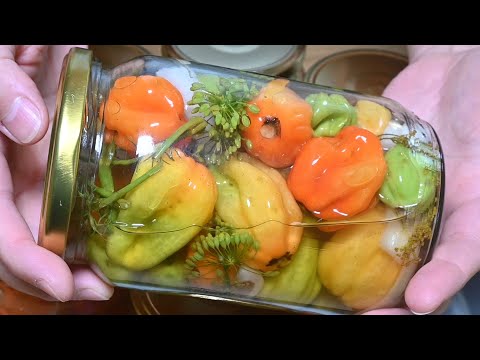 Видео: Чудесни люти чушки за зимата