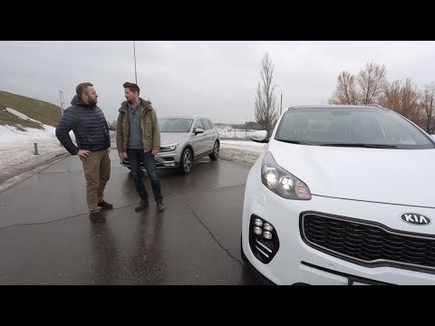 Видео: Что круче? Kia Sportage VS Volkswagen Tiguan | Выбор есть!