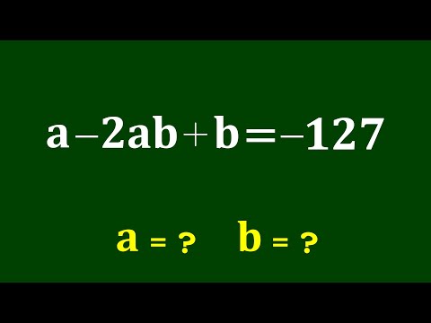 Видео: Хорошая задача по алгебре | Математическая олимпиада | Найдите (a,b)=?