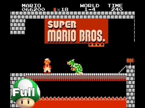 Видео: Super Mario Bros Полное прохождение.
