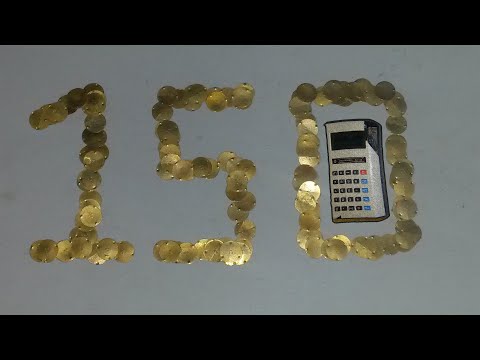 Видео: Золото из 150 пятачков с калькуляторов.