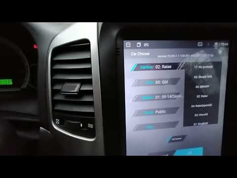 Видео: Штатная 9.7 дюймовая магнитола Captiva C100. Отзыв