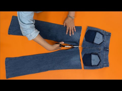 Видео: Обычная пара джинсов может мгновенно стать самым ярким творением в мире! | Это радует мои глаза.