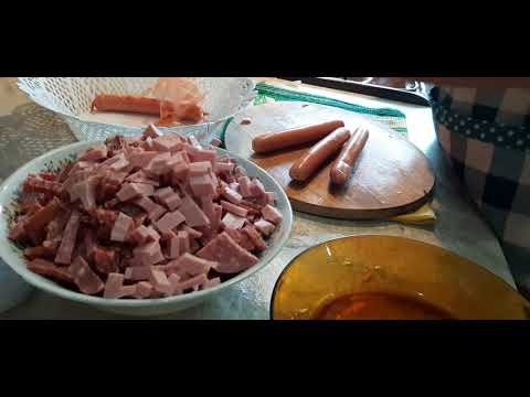 Видео: СБОРНАЯ МЯСНАЯ СОЛЯНКА С ШАШЛЫЧКОМ /////Просто и вкусно /////