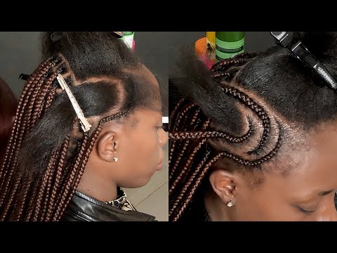 Видео: МОДНАЯ ПРИЧЕСКА С ИЗОГНУТОЙ ПОЛУКОСОЙ *Полное руководство*